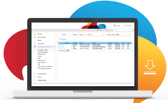 Módulo de Administración - Gestión de proyectos y facturación
